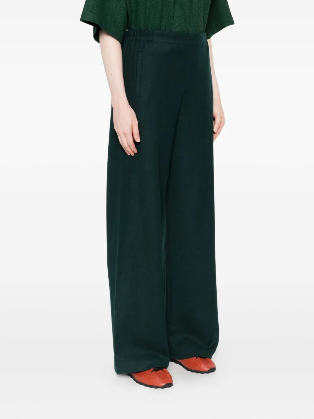 Niu elastic-waist wide-leg trousers | Wide-Leg Pants | Image 2