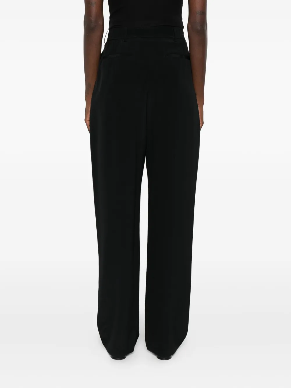 JOSEPH silk trousers Zwart