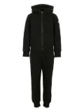 Moncler Enfant hooded zip-up tracksuit set (set of two) - Black