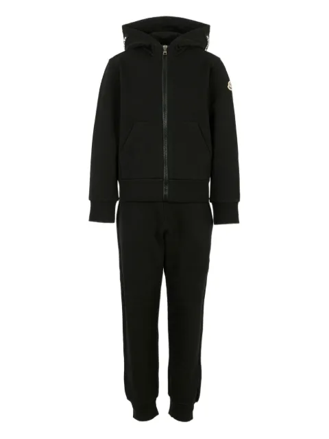 Moncler Enfant hooded zip-up tracksuit set (set of two)