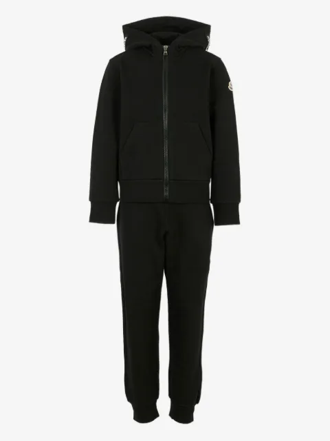Moncler Enfant hooded zip-up tracksuit set (set of two)