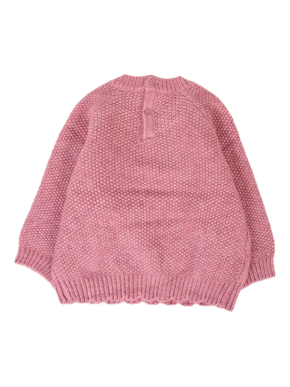 Mayoral flower-embroidered jumper Roze