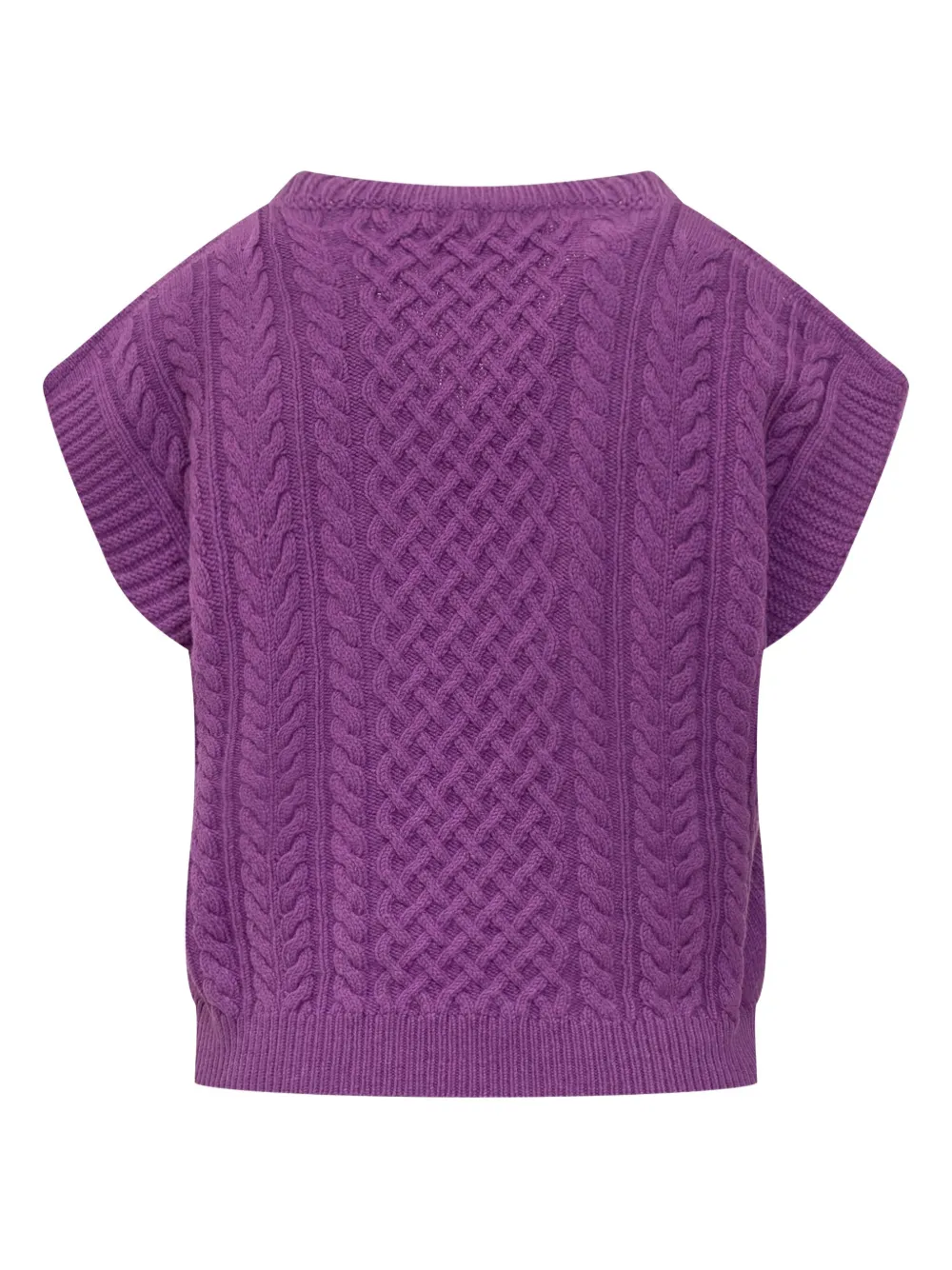 DES PHEMMES cable-knit embellished sweater | Suéter | Image 2