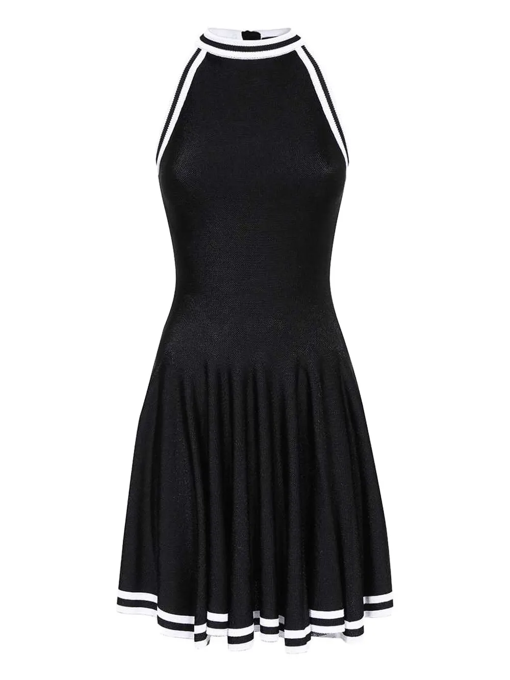 Balmain Jurk met halternek Zwart