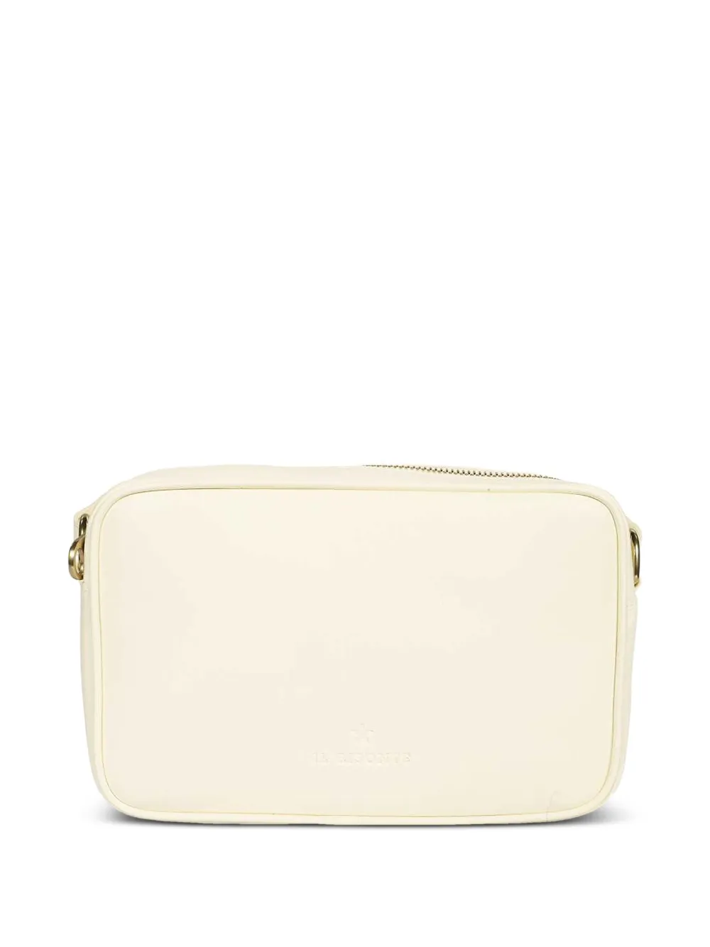 Il Bisonte logo-detail leather shoulder bag - Beige