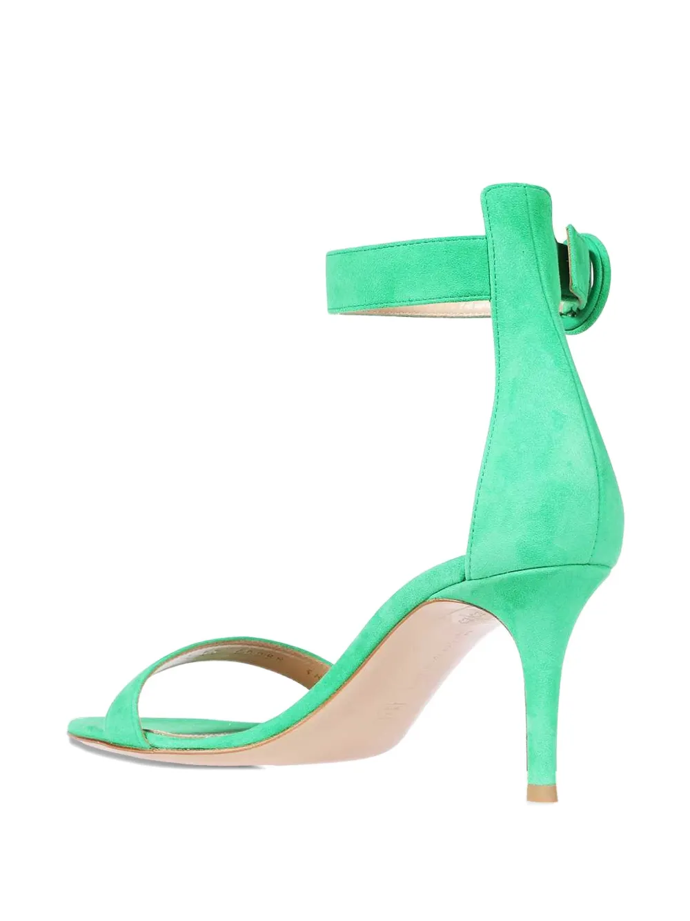 Gianvito Rossi 70mm Portofino buckle-ankle-strap sandals Green