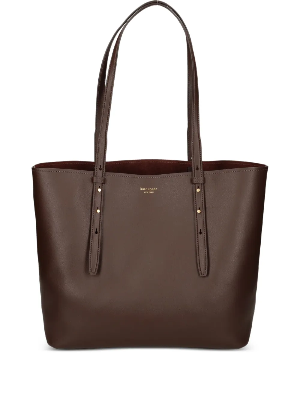Kate Spade Leren shopper Bruin