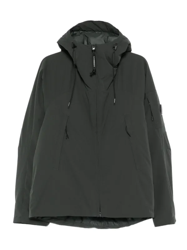 C.P. Company フーデッド パデッドジャケット | グリーン | FARFETCH JP