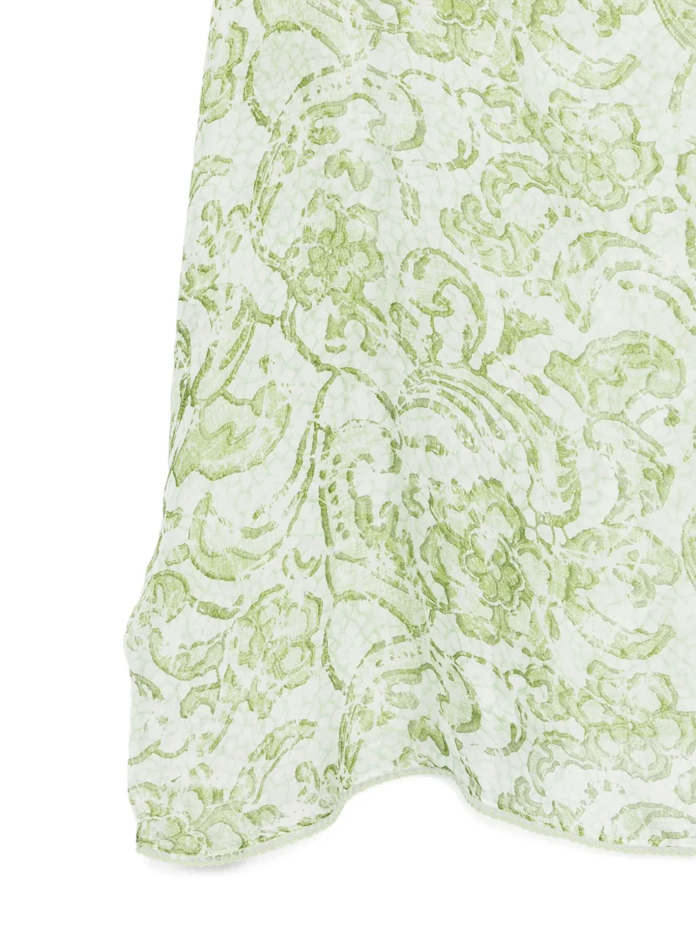 Faliero Sarti Jurk met bloemenprint Groen