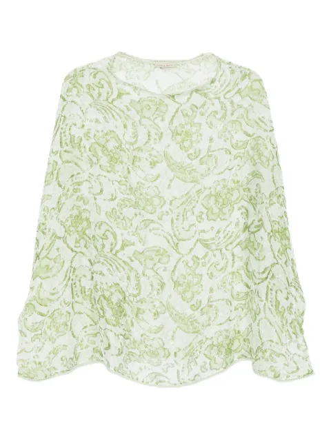 Faliero Sarti floral-print silk dress
