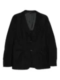 Giorgio Armani two-button patch-pocket jacket - Black