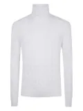 Gran Sasso cable-knit turtleneck sweater - White