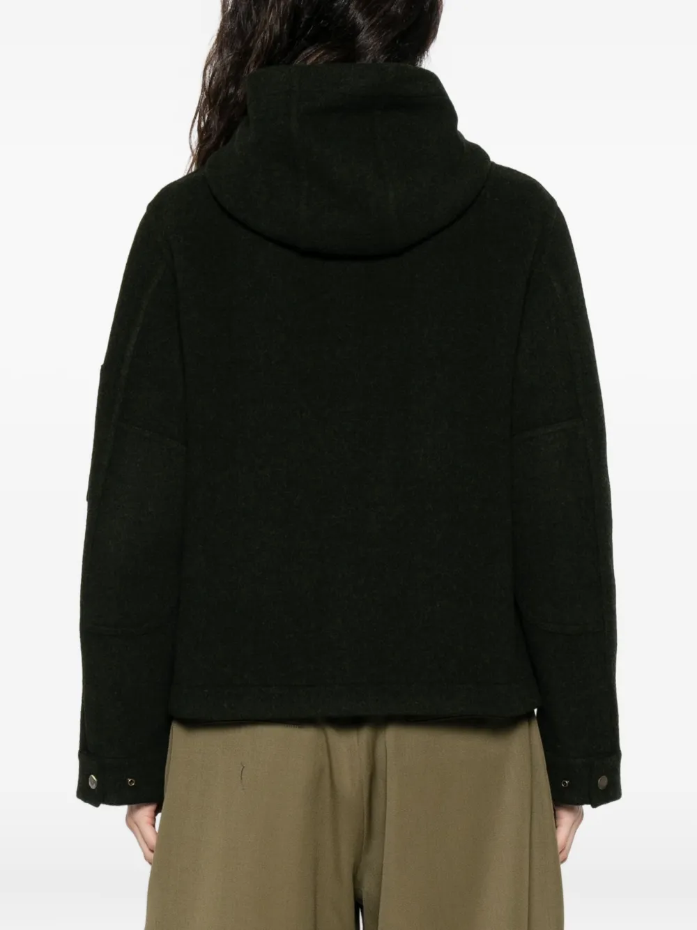 Burberry Jas met capuchon Groen