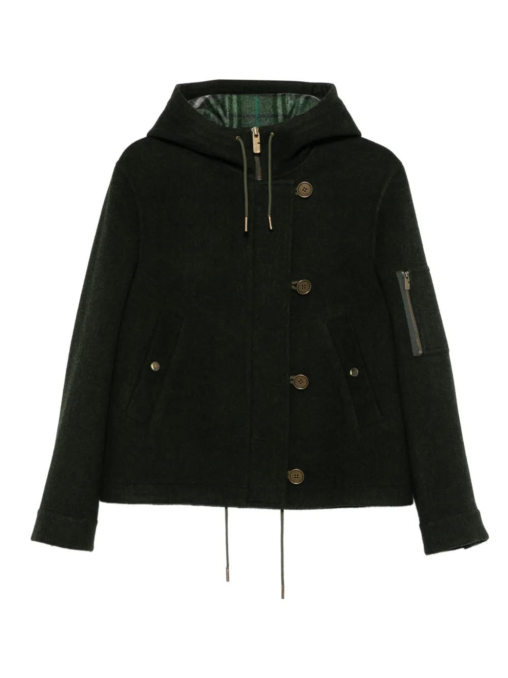 Burberry Jas met capuchon Groen