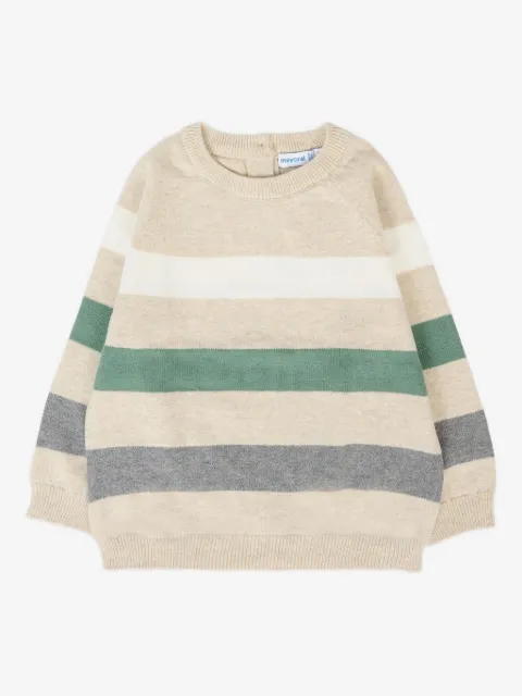 Mayoral striped cotton sweater