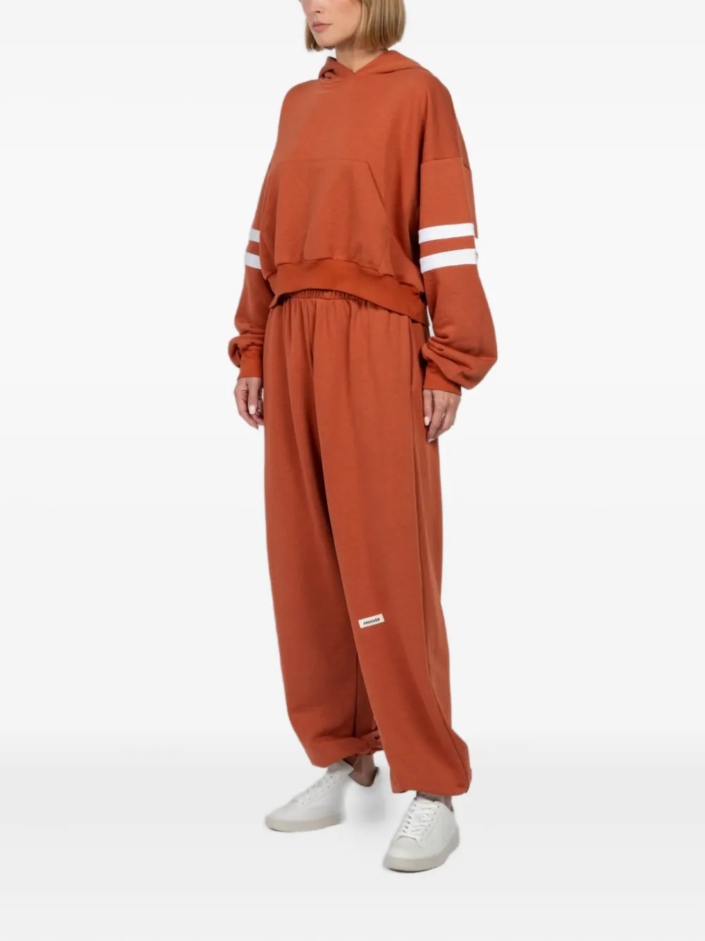 FREEDÉR Trainingsbroek met elastische tailleband Oranje