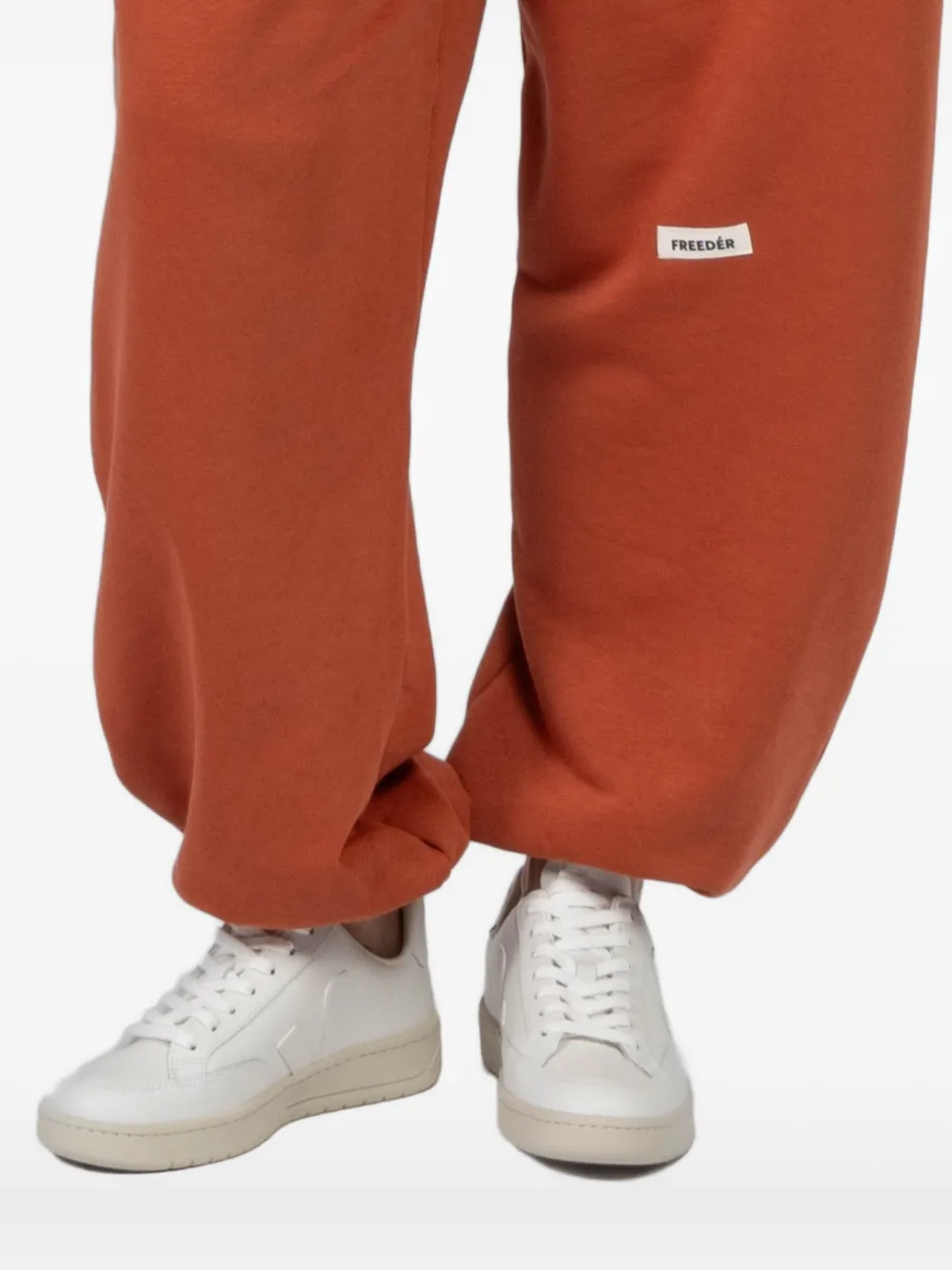 FREEDÉR Trainingsbroek met elastische tailleband Oranje