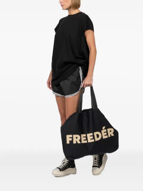 FREEDÉR logo-print tote bag