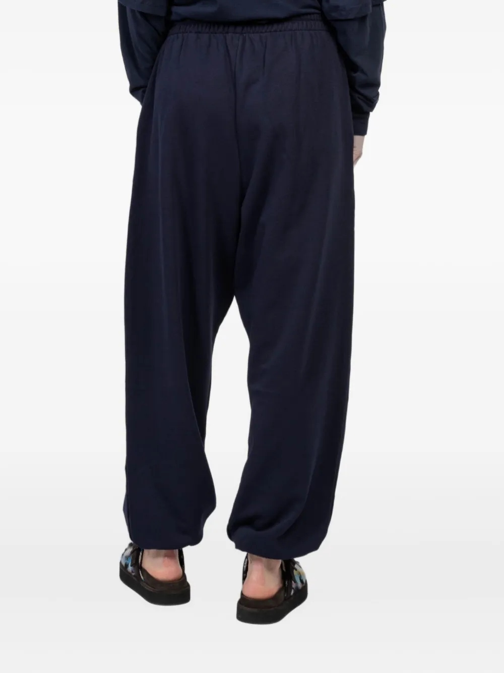 FREEDÉR Joggingbroek met logopatch Blauw