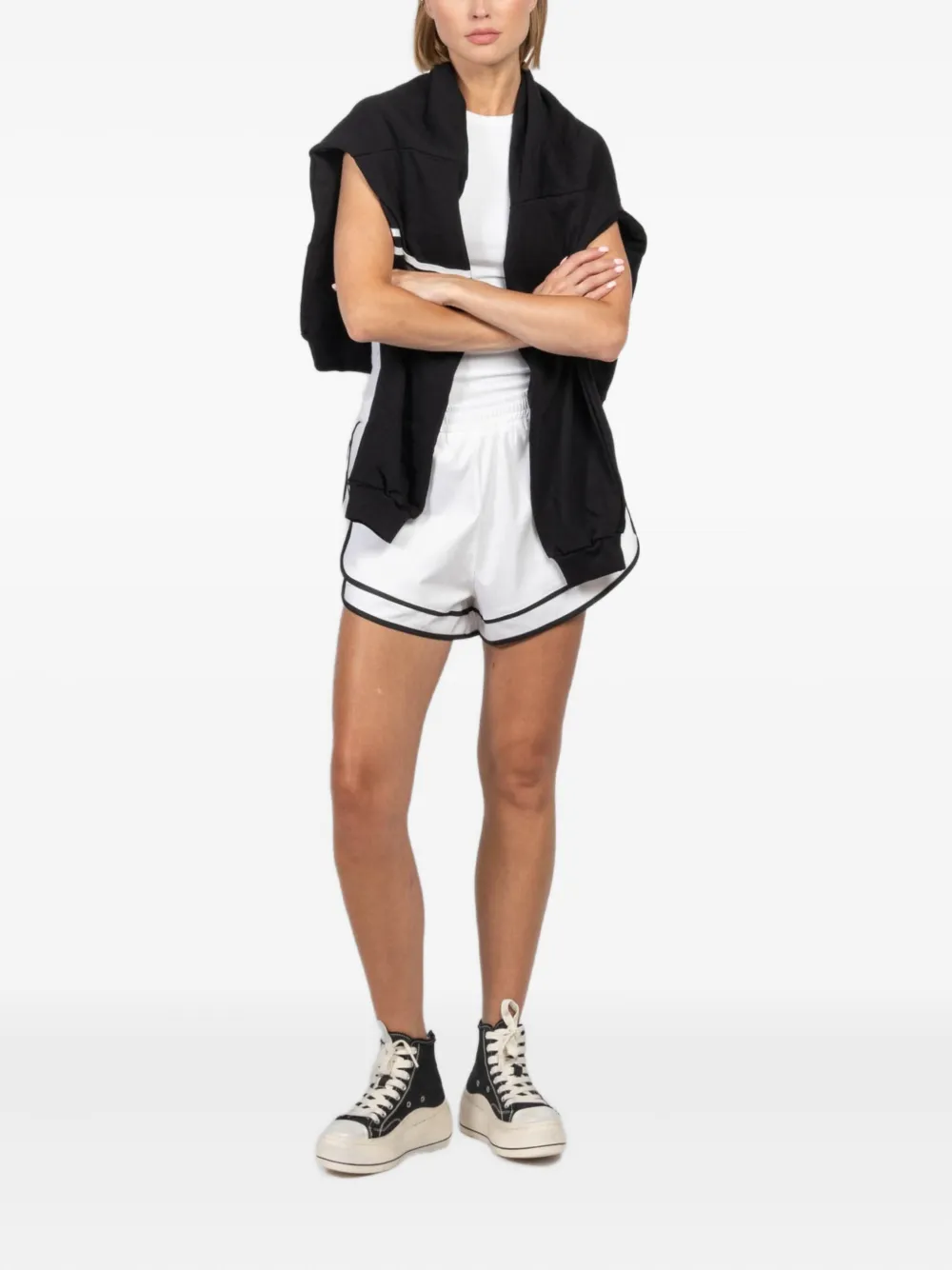 FREEDÉR contrast-piping shorts | Short & Mini Shorts | Image 2