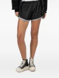 FREEDÉR stripe-trim shorts - Black