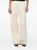 FREEDÉR elastic-waistband track pants - White