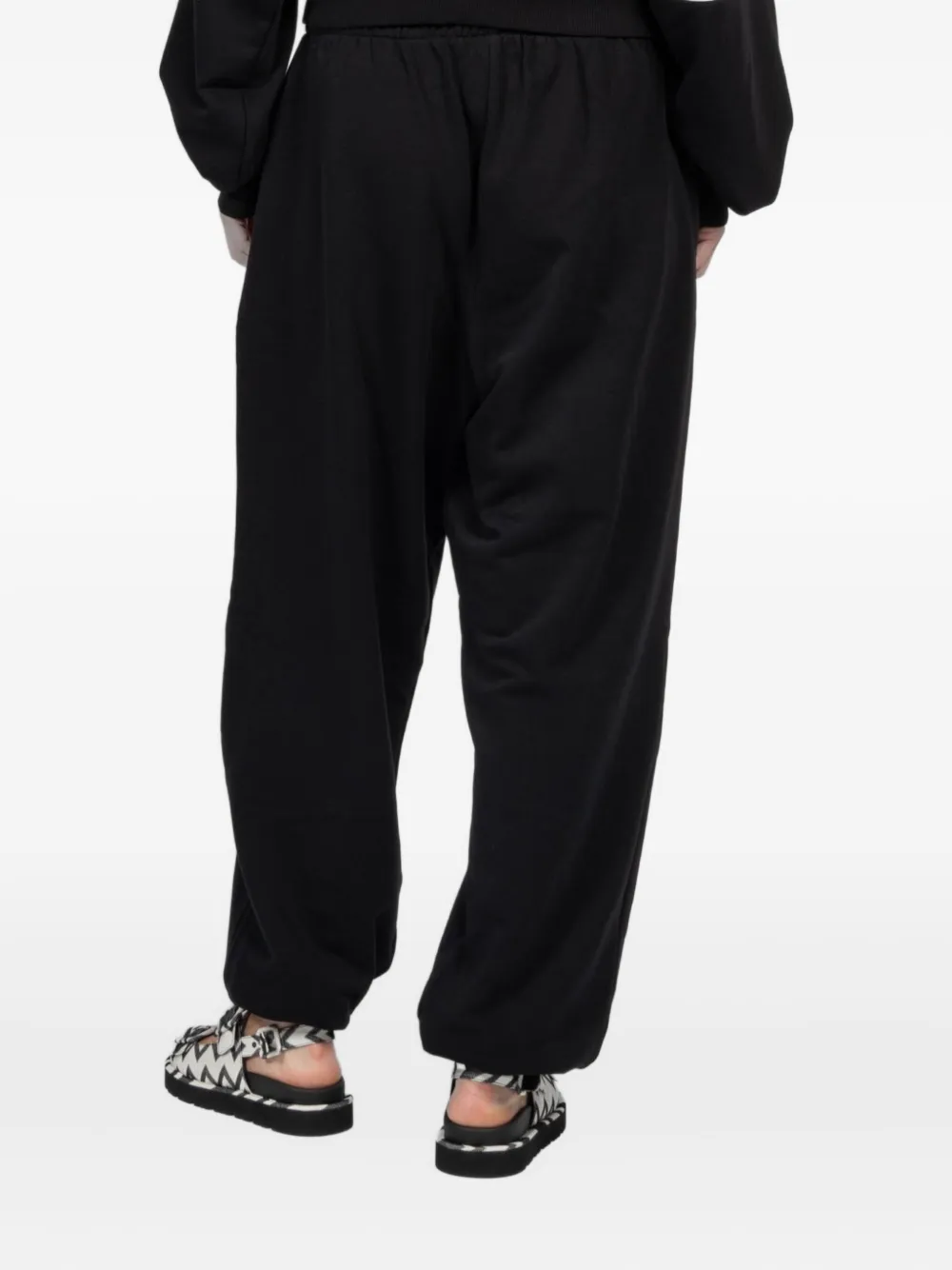 FREEDÉR Joggingbroek met logopatch Zwart