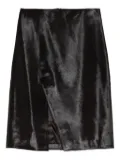 LouLou de Saison side-split midi skirt - Brown