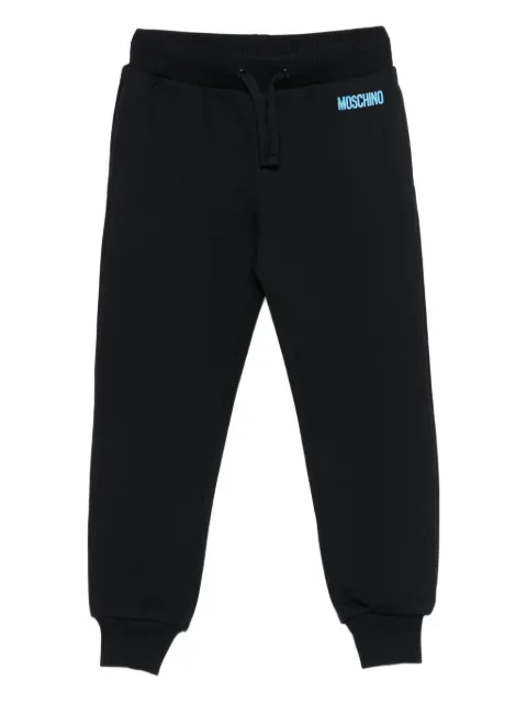 Moschino Kids logo-detail track pants