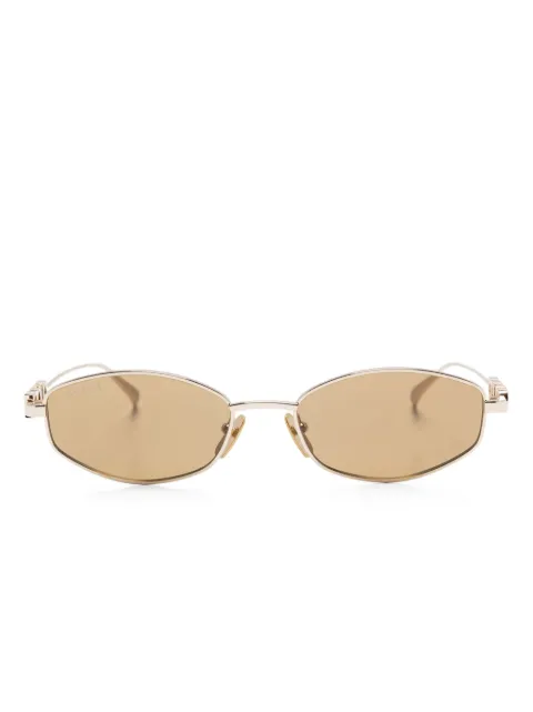 Gucci Pre-Owned oval-frame sunglasses