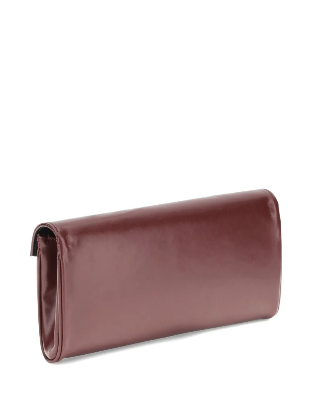 Giuseppe Zanotti Flutie leather clutch bag - Bruin