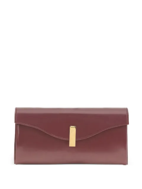 Giuseppe Zanotti Flutie leather clutch bag 