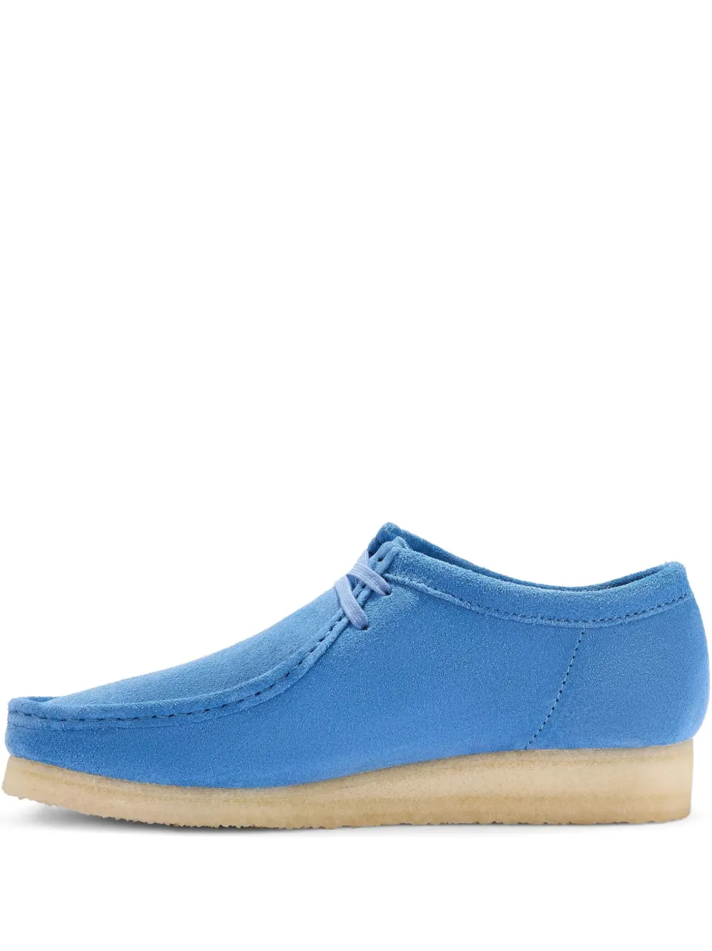 Clarks Originals Suede Lace-up Derby Shoes In Blue