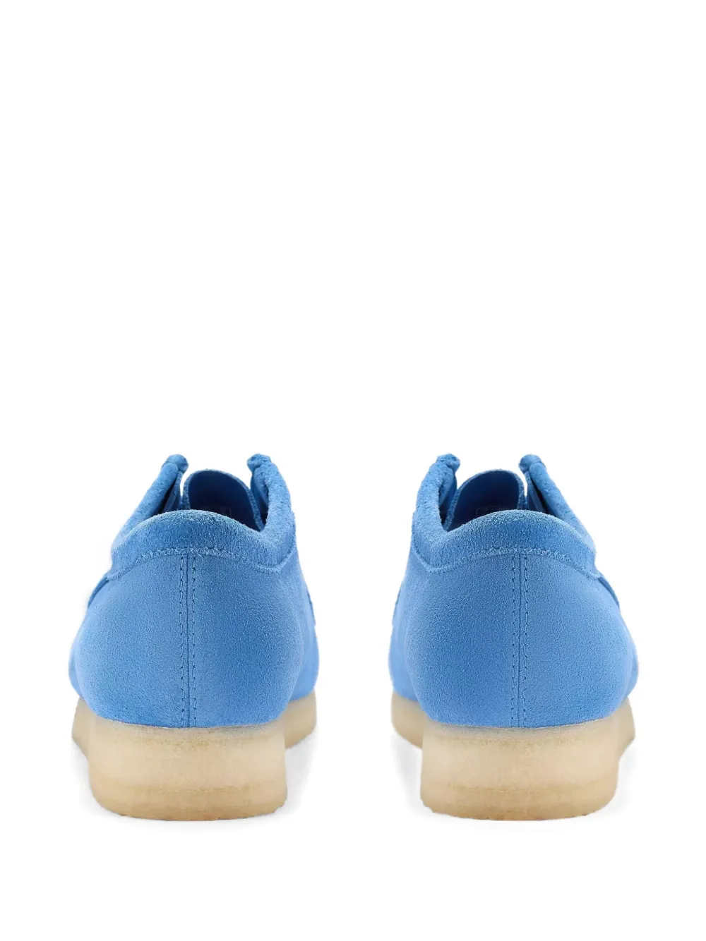 Clarks Originals Suede Lace-up Derby Shoes In Blue