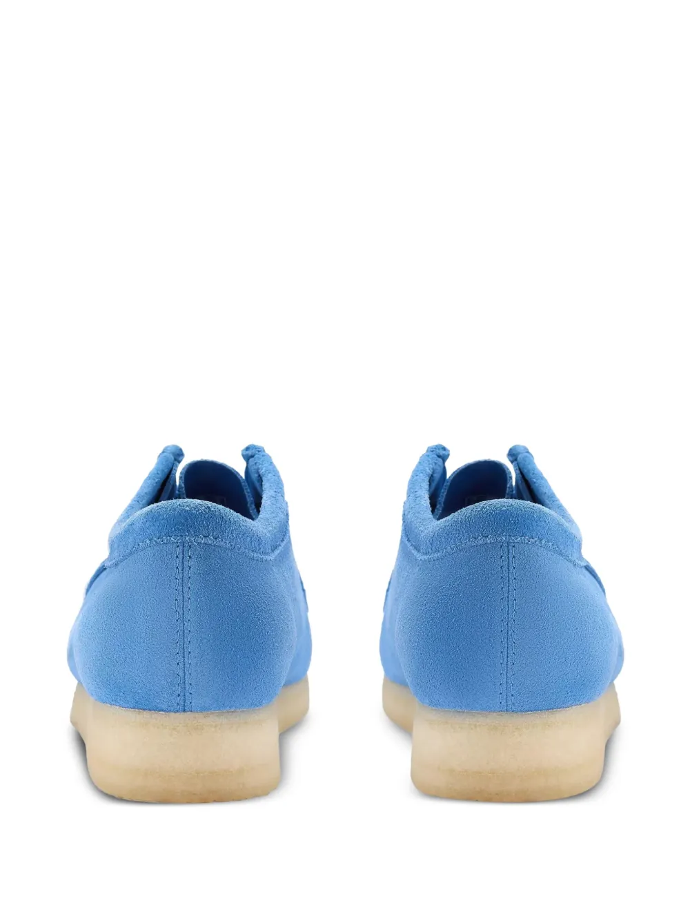 Clarks Originals suede lace-up Derby shoes Blue