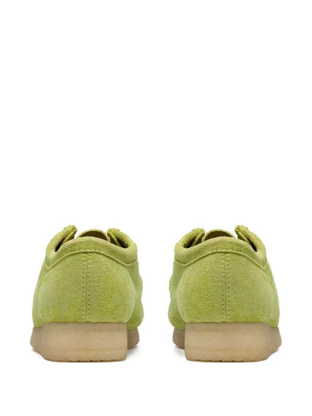 Clarks Originals Suede Lace-up Derby Shoes In Green