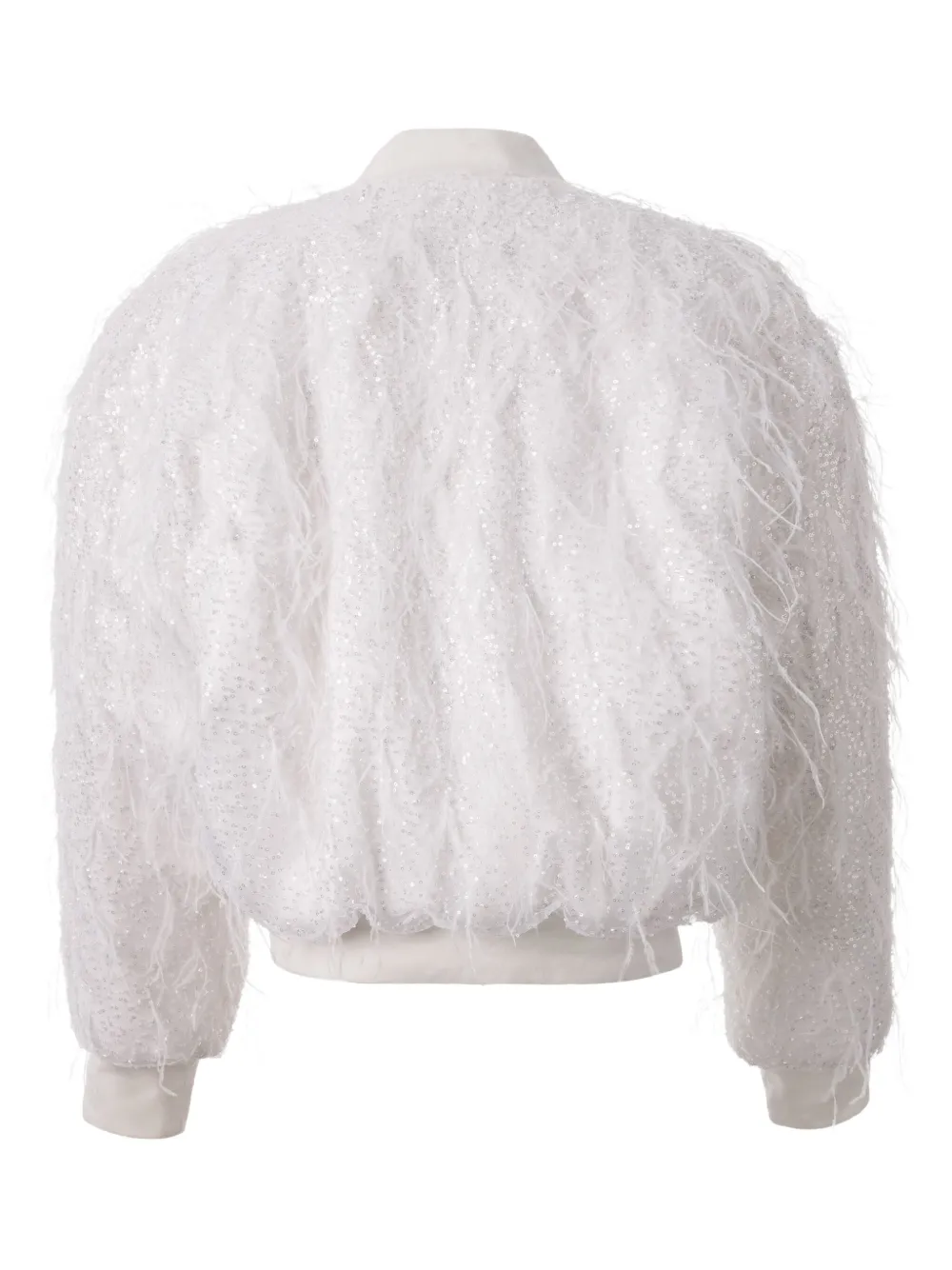 Almaz sequin-embellished fringed bomber jacket | Bomber Jackets | Image 2