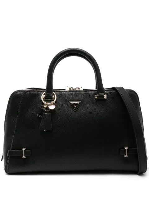 GUESS USA Rosalba Saffiano zip-top tote bag