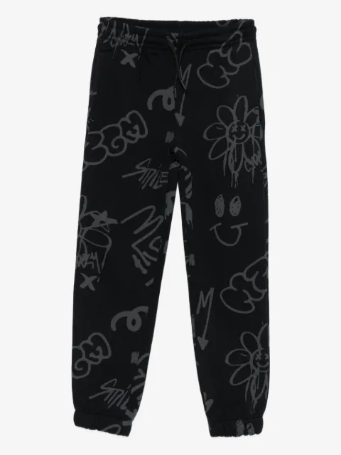 MSGM Kids グラフィティ トラックパンツ