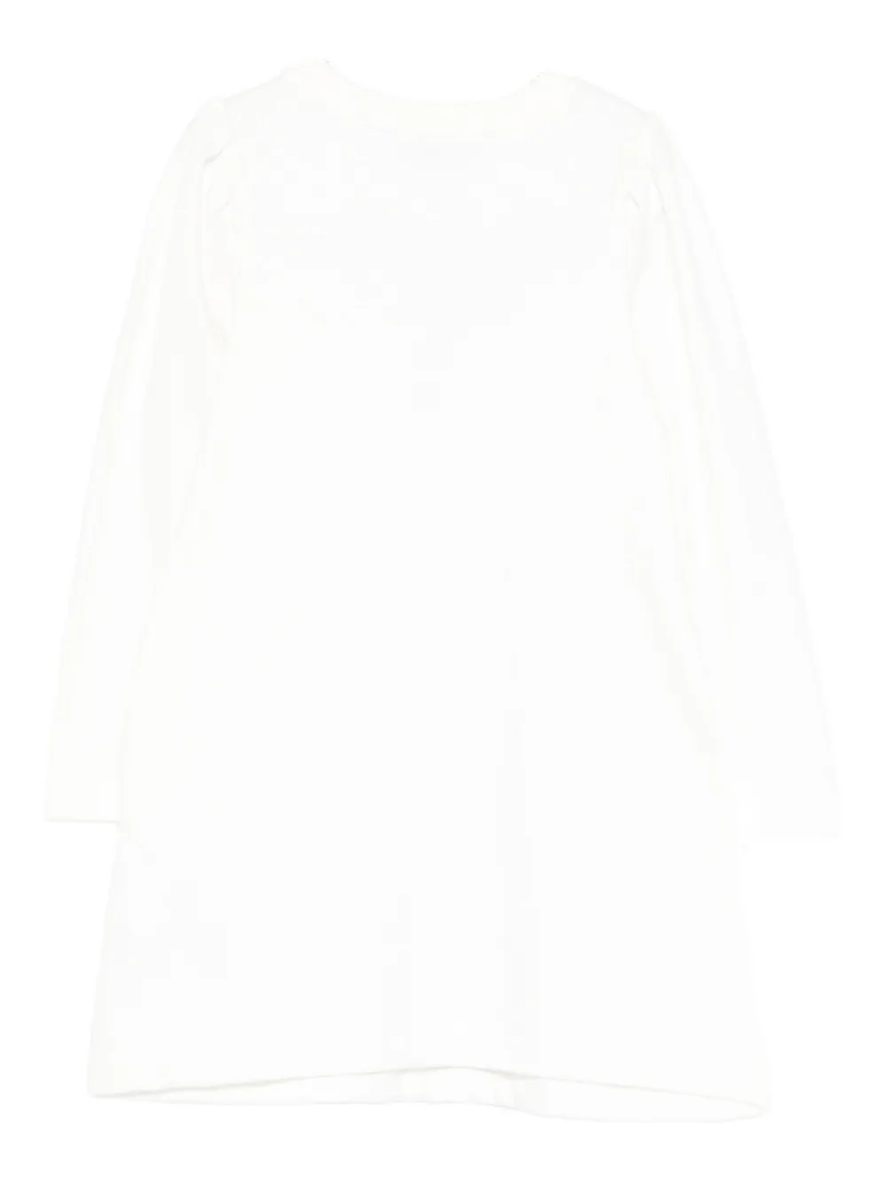 Moschino Kids Jurk met lange mouwen Wit