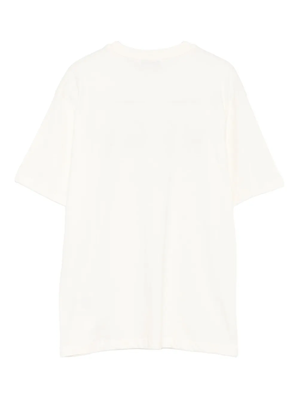 Msgm Milano Logo-print T-shirt In White