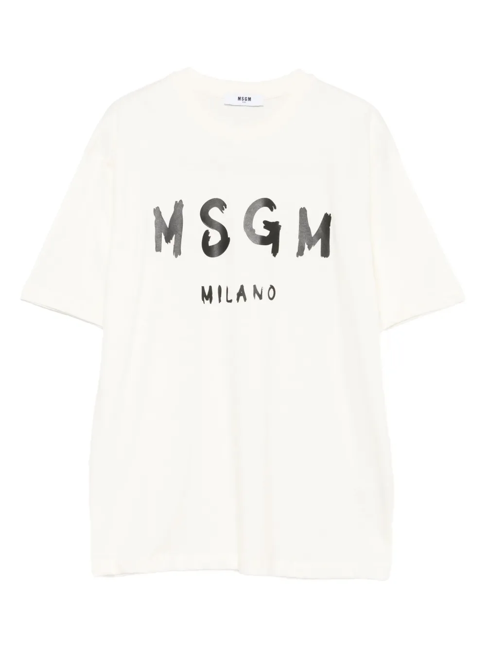 MSGM Kids logo-print T-shirt | Neutrals | Image 1