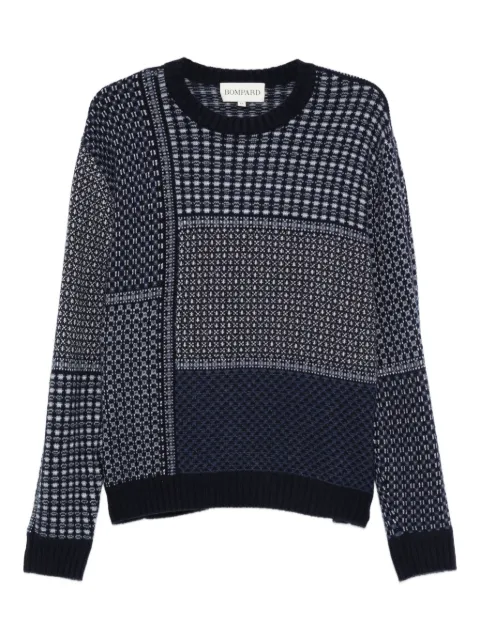 Eric Bompard パッチワーク セーター