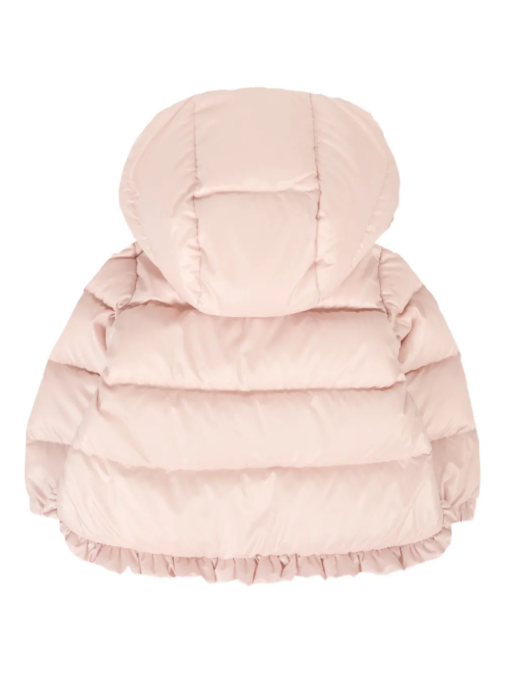 Moncler Enfant hooded puffer jacket ROSA