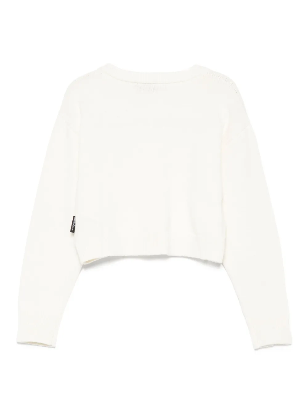 Moschino Kids Trui met teddybeerpatch Wit