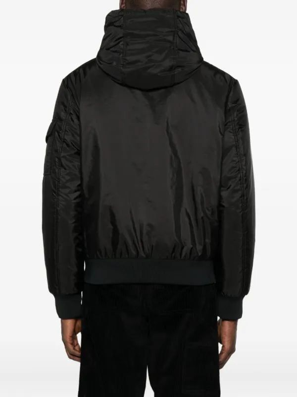 Moncler Poiliot Hooded zip-front Jacket | Black | FARFETCH