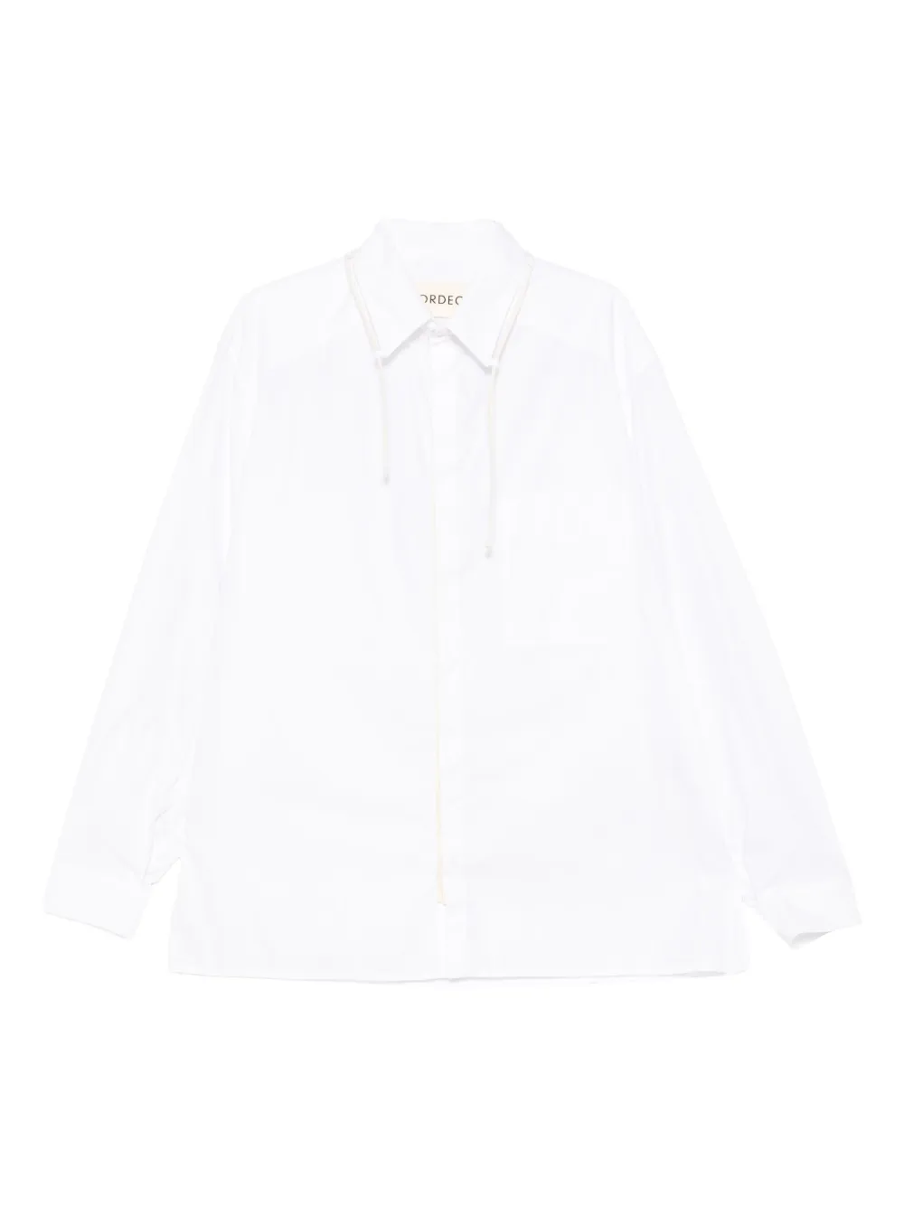 MORDECAI camisa con detalle de cordón | blanco | Image 1