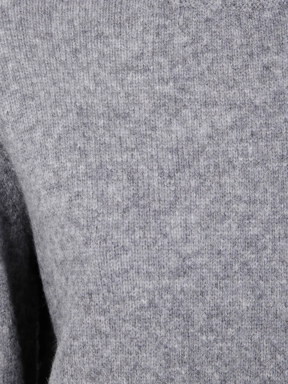 Nuur Long Sleeves Swg Turtle Neck Sweater In Gray