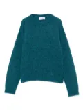 Niu crew-neck sweater - Blue