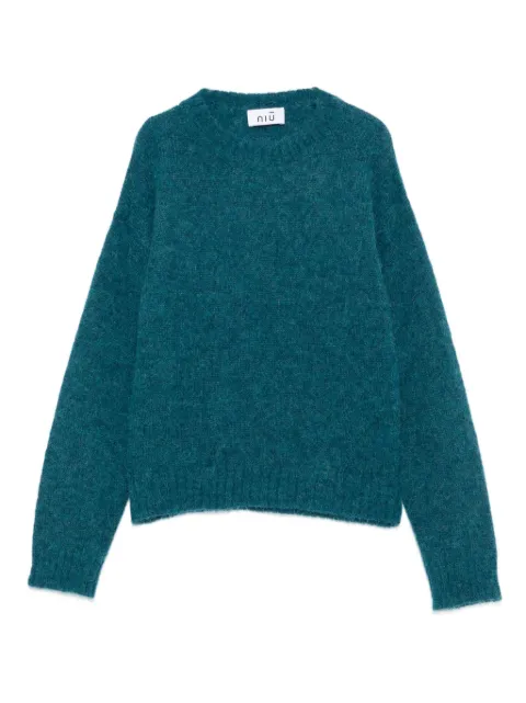 Niu suéter con cuello redondo